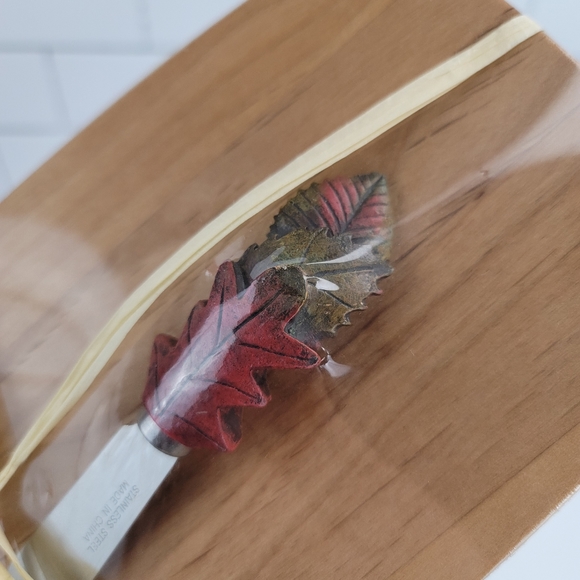 Hardwood Pate Board With Spreader - Eugene Oregon - Picture 3 of 12